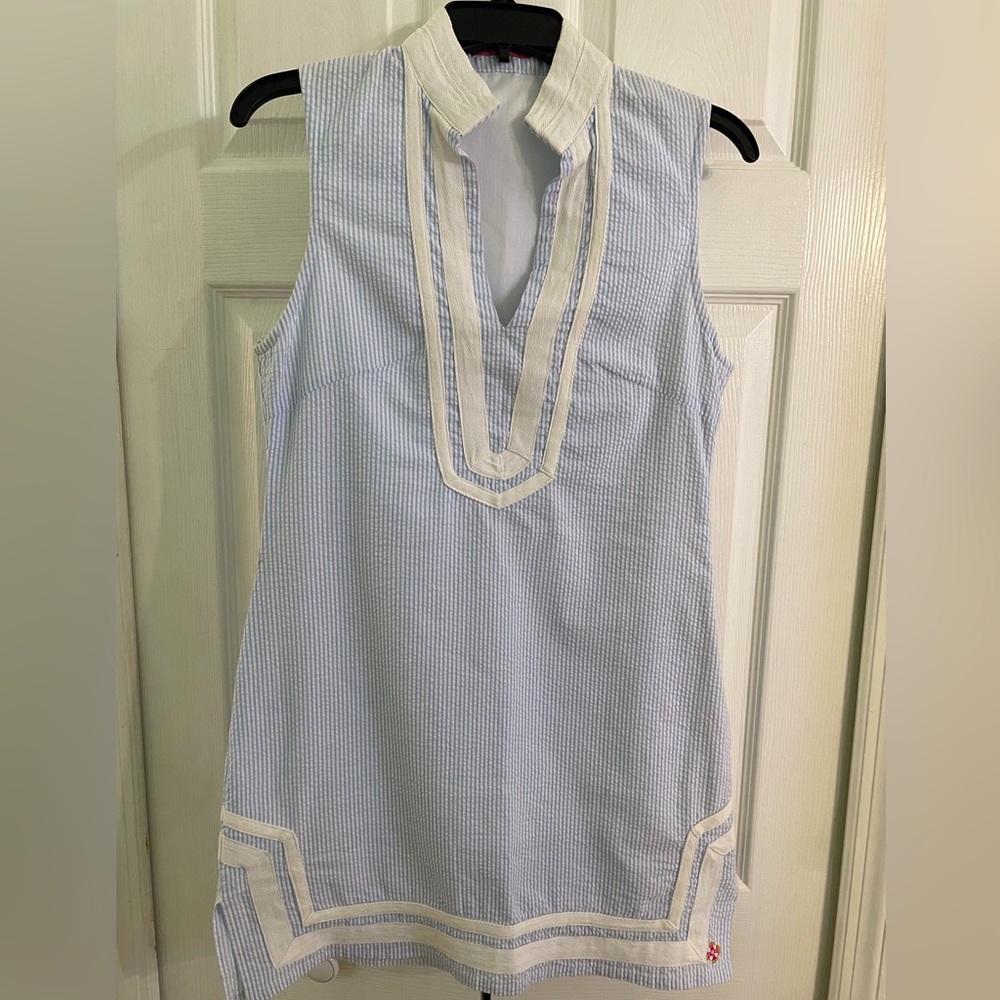 Castaway Nantucket Island seersucker dress